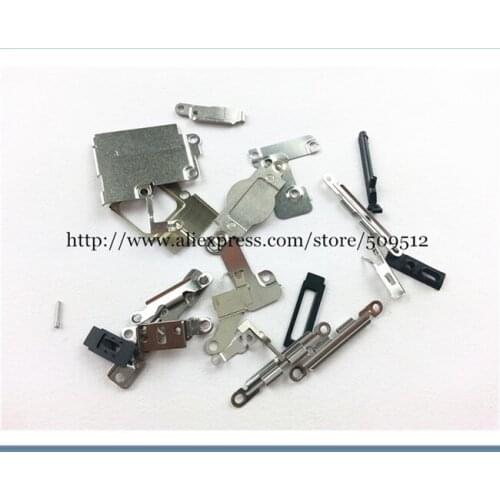 1/10set 21 In 1 Inner Small Parts Replacement Fastening Brackets Parts For iPhone 5 Small Parts flex