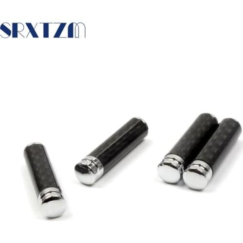Car Accessories For BMW E46 E52 E53 E60 E90 F10 F30 X1 X3 X5 X6 4pcs CarbonBolt Door Lock Stick Pin Cap Case Decoration