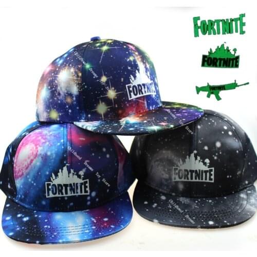 Hot Sale Glowing Fortnite Game Baseball Cap Fashion Men Flat-edge Hip Hop Dad Hat Adjustable Children Luminous Trend Trucker Hat