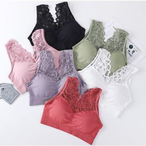 Women Bra Plus Size lace Bras For Women Seamless Bra Breathable Underwear Sexy Beautiful Back Pad Female Bralette Bra