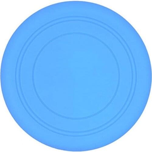 Child Silicon Flying Disk Throw Catch Discs Outdoor Family Beach Sport Fun Dogs Toys Large Pet Training Flying Disk Accessories