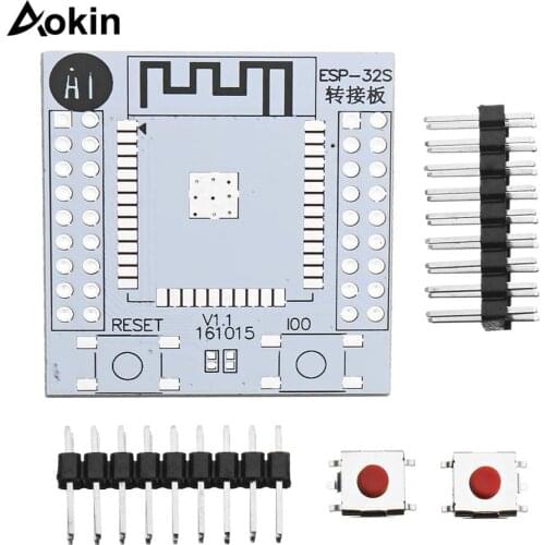 ESP32 ESP32S IO Adapter Base Board Pinboard Converter With 4 Row Pins For ESP-32S Wireless WiFi Bluetooth Module