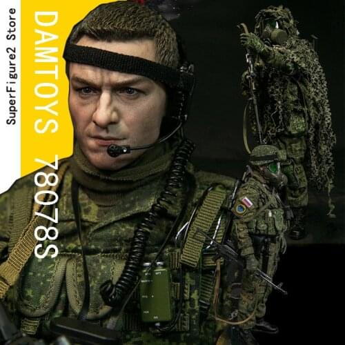DAMTOYS 78078S 1/6 RUSSIAN Special Forces SNIPER Figure Model 12'' Male Soldier Action Body Full Set Toys In Stock