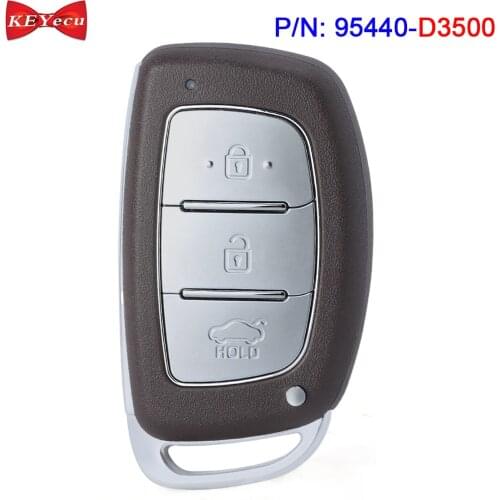 KEYECU for Hyundai Tucson 2019 2020 Remote Key Fob 95440-D3500 433.92MHz FSK ID47 Chip