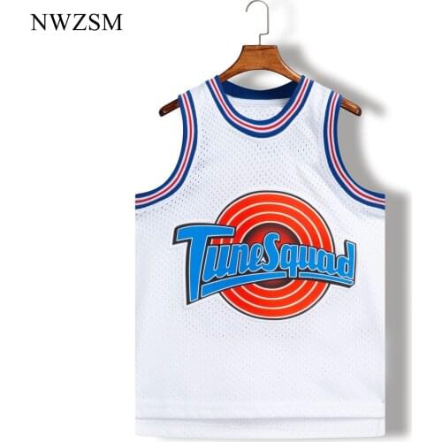 Movie Space Jam Jersey BUGS #1 #10 Lola #23 #1/3 Cosplay Tune Squad Shirt Vest Shorts Summer Trendy New Basketball Sports