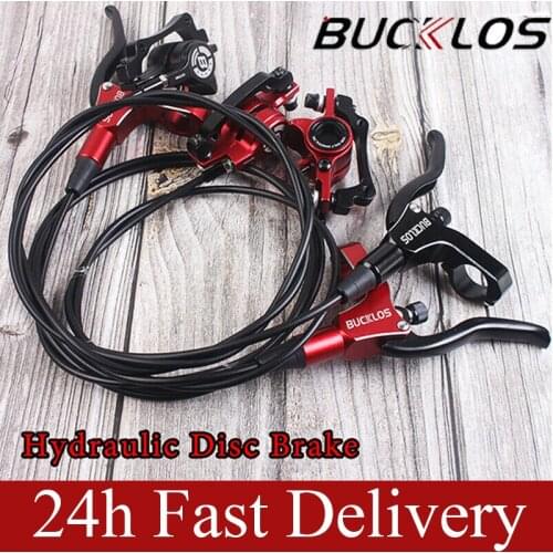 Hydraulic Disc Brake Kit Mountain bike Disc Brake Calipers 800/1500mm Front Rear brake clamp Oil pressure brake set Parts