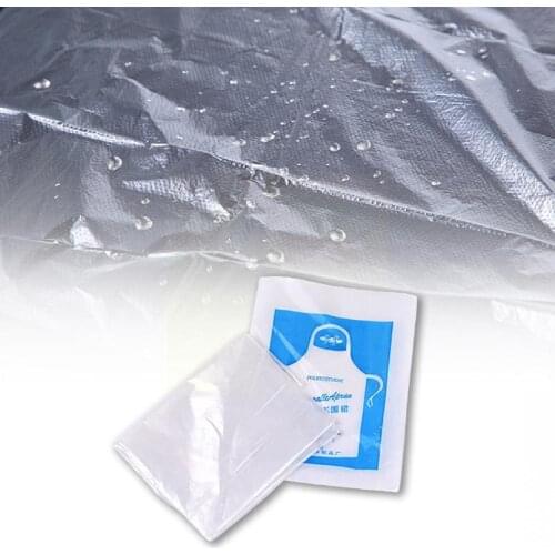 10pcs Multifunctional Disposable Apron Cooking Painting Women Studio White Cooking Use Kitchen Childrens For Men Waterproo T4P0