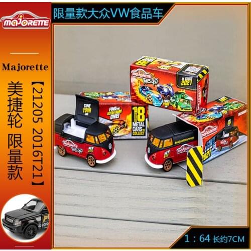 Majorette 1/64 VW T1 VAN Vehicles Collection Metal Die-cast Simulation Model Cars Toys
