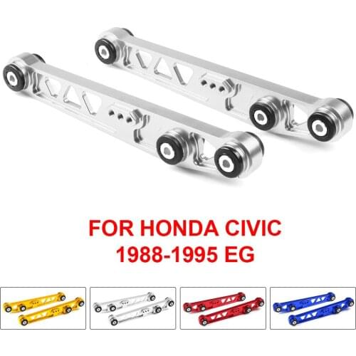 One pair Rear Lower Control Arm Subframe Brace Tie Bar Arms ASR Kit For Honda For Honda Civic 88-95 EG ARM JDM LCA