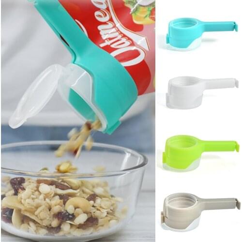 Portable Discharge nozzle food snack sealing clip For Travel Kitchen Home Storage Food sealing clip Tools