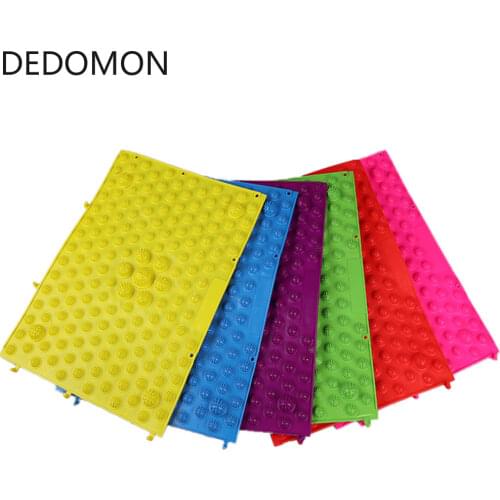 Professional Durable Reflexology Foot Massage Pad Toe Pressure Blood Circulation Plate Mat For Massager Foot Health Massage Tool