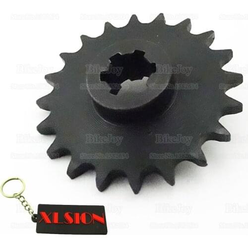 T8F 20T Front Pinion Sprocket 20 Tooth Clutch Gear Box 47cc 49cc Crosser 2 Stroke Engine Dirt Pocket Mini Bike Motorcycle Parts
