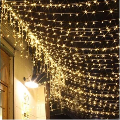 10M 100Leds Light String Garland Wedding Party Outdoor Waterproof Home Decoration Parties Weddings Lighting Navidad Night Light