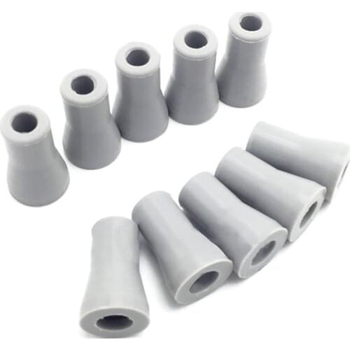 10pcs Dental SE Saliva Ejector Replacement Rubber Valve Snap Tip Adapter