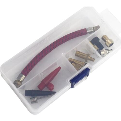 11x Football Basketball Soccer Ball Inflating Pump Needle Valve Adaptor Air Pins