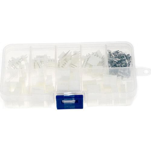 40sets KF2510 Right Angle Kit in box 2p 3p 4p 5p 2.54mm Pitch Terminal / Housing / Pin Header Connectors Adaptor Kits