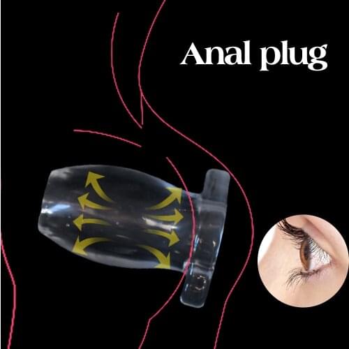 Anal dilator plugs and tunnels hollow anal plug butt plug anal sex toy for gay men prostate buttplug speculum vagina plug erotic