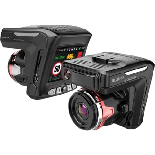 Car Dash Cam XPX G565-STR Dvr 3 In 1 GPS Radar 3in1 Car Camera DVR Full HD 1296P G-sensor Video Recorder With Antiradar