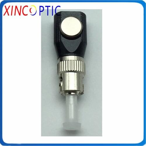 Free Shipping Fiber Flange Square Type ST/UPC Bare Fiber Optical Adaptor ST Bare Fiber Optic Adapter Coupler Connector