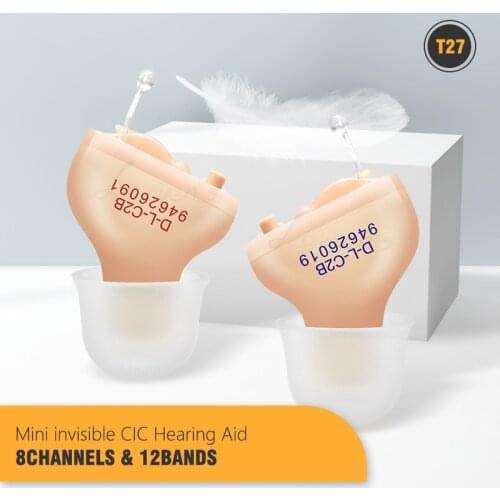 2021 Wireless Hearing Aids Noise Down nvisible Digital Super Mini Aid Adjustable Micro Ear Sound Amplifier For Deafness/Elderly