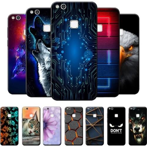For Huawei P10 Lite Case Cover on P10 Lite TPU Back Case Huawei P10 Lite Fashion Silicone Soft Phone Case For Huawei P10 Lite