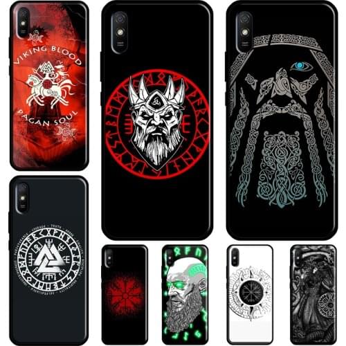Viking Vegvisir Odin Nordic For Redmi Note 10 Pro Cover For Redmi Note 9 8 Pro 8T 7 9S Case For Redmi 9A 9T 9 9C 8A 7A