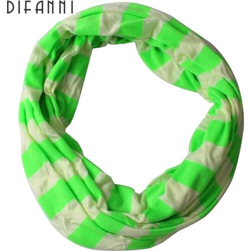 Difanni Cotton toddler scarf wrap Neck Cute Print Children infinity scarf Warm Kids Collars Autumn Winter Boys Girls Ring Scarf