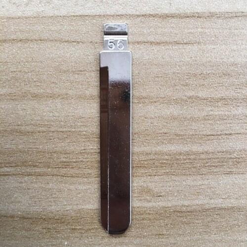 NO.56 Replacement Key Blade for BYD F3 Folding Flip Key Middle Groove