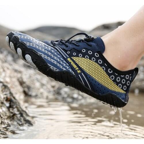 Men Aqua Shoes Barefoot Men Beach Shoes For Women Upstream Shoes Breathable Hiking Sport Shoe Quick Dry River Sea Water Sneakers