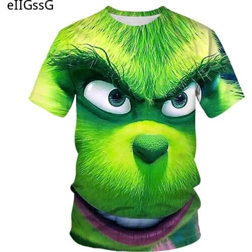 2021 Summer New Short-sleeved 3D Printing Novelty Pattern Top T-shirt Shirt Mens and Womens Street Fashion Top T-shirt Shirt