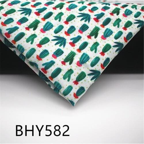 Half yard 45*140cm cartoon Tissue Kids Home Textile polyester cotton fabric patchwork 582