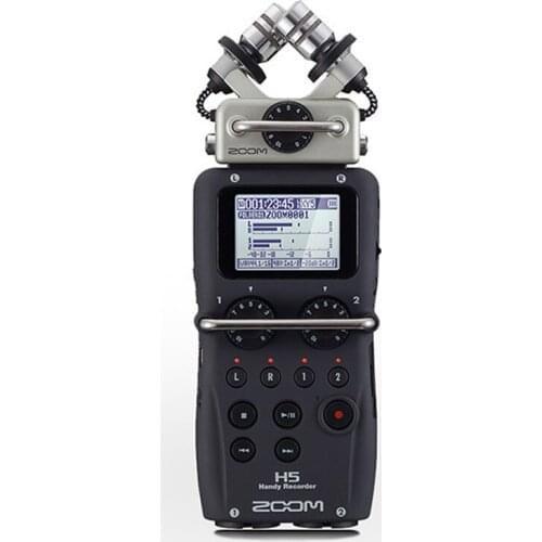 Recorder H5 Portable Handheld Digital Recorder Mixer Recording SLR Synchronization Recording