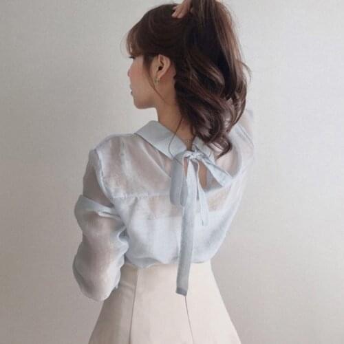 S-XL New oversize Women Blouses spring Tops femme Casual Women shirt long sleeve Cotton Girls Blouse New Blusas autumn