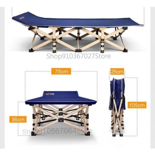 Folding Sheet Man Lunch Break Chair Office Nap Artifact Simple Bed Camp Bed Household Portable Recliner