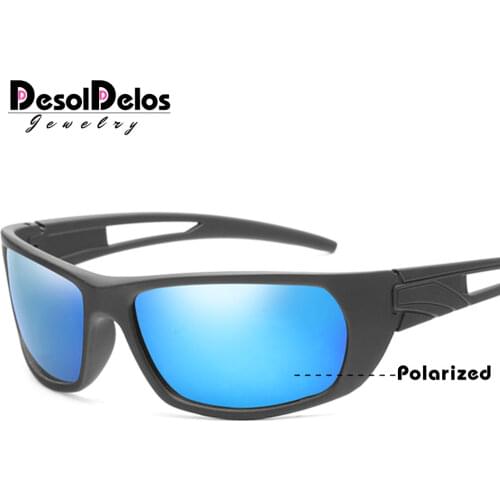 2019 New Men Sunglasses UV400 Plastic Polarized Sunglasses Women Black Frame Oval Polarized Sun Glasses Goggles G062