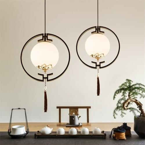 Modern Glass Ball Ring Pendant Light Led Bedroom Dining Tables Bedside Industrial Decorative Luminaires Track Lighting Designer