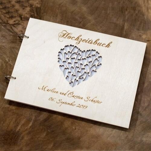 Wedding guest book alternative wedding guestbook wedding guest book Love Hollow Engagement Guestbook