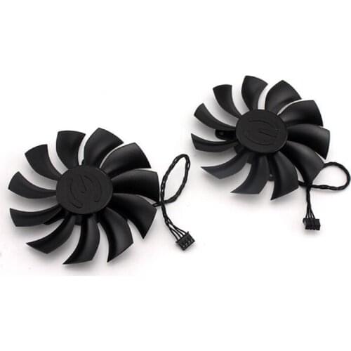 PLA09215B12H VGA Fan for EVGA GTX 1080 Ti Graphics Card Cooling 4Pin 12V 0.55A