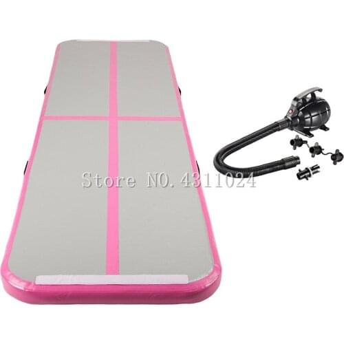 Air Floor Gym Mats Tumbling Air Track 3x1x0.1m Inflatable Gymnastic Mat Air Track Tumbling Mat With Electric Pump