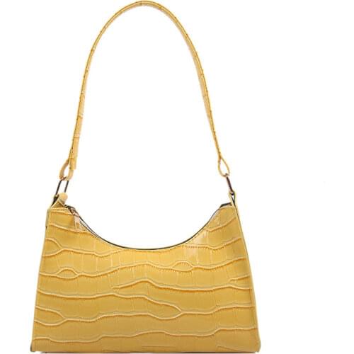 Underarm Bag Women Bag 2021 New Fashion Retro Shoulder Bags Solid Color Chain Handbag Fashion Exquisite Shopping Bag