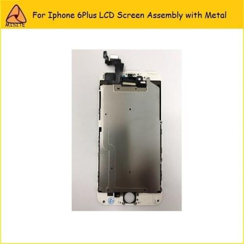 2PCS/LOT Grade A+ LCD Display Screen Digitizer for Iphone 6Plus/6P 5.5''LCD Touch Screen Digitizer Assembly+Metal Repair parts