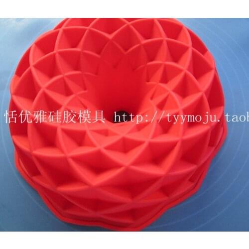 1 PCS Large flower cake bread mold silicone mould cake mold Silicone mold