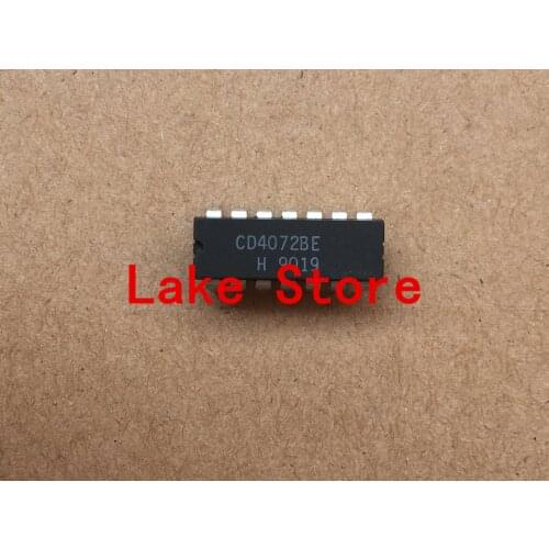 10 unids/lotel CD4072BE CD4072 DIP-14