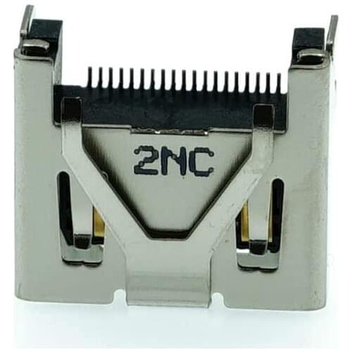 2PCS Original For Sony PlayStation PS 4 Pro & Slim Display HDMI Socket Jack Connector For PS4 Slim Console HDMI Port 1080P 4K