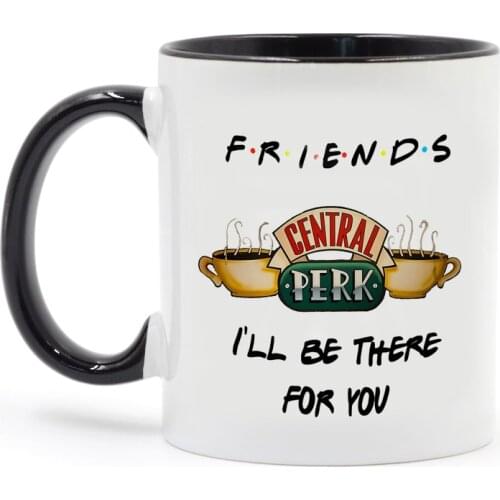2020 Friends Central Perks Mugs 350ml Ceramic Tea Milk Wine Beer Friend Gifts Novelty Travel Anniversary Gift Drop Shipping
