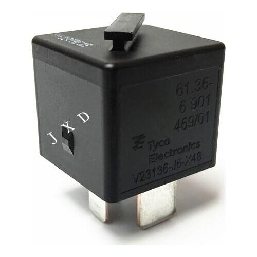 HOT NEW The car 12V relay V23136-J6-X48 V23136 J6 X48 V23136J6X48 12VDC DC12V 12V 4PIN
