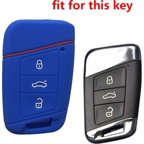 Key Case for Vw Passat B8 Polo Magotan Key Holder for Skoda Octavia 2020 Kodiaq Superb A7 Magicar Key Fob for Vw Passat B7 Karoq
