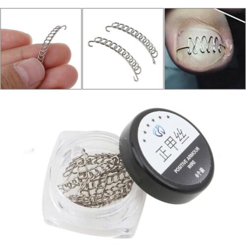 12pcs ingrown toe nail correction line fixer pedicure paronychia recovery toenail corrector foot care tool