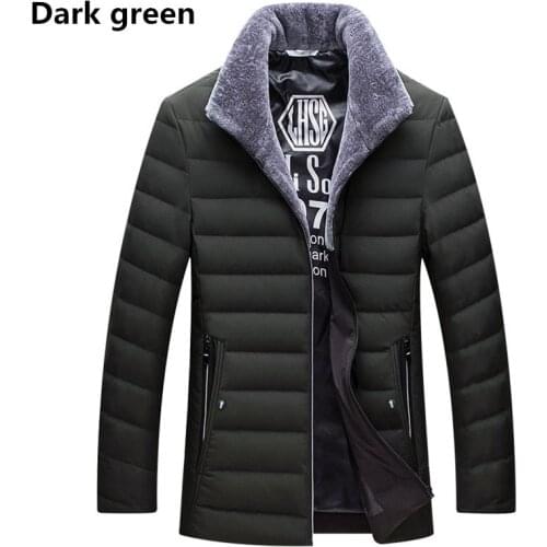 2020 Fashion Winter Jacket Men Warm Male Coat White Duck Down Jackets Mens Thick Parkas Jaqueta Masculina Inverno WXF466