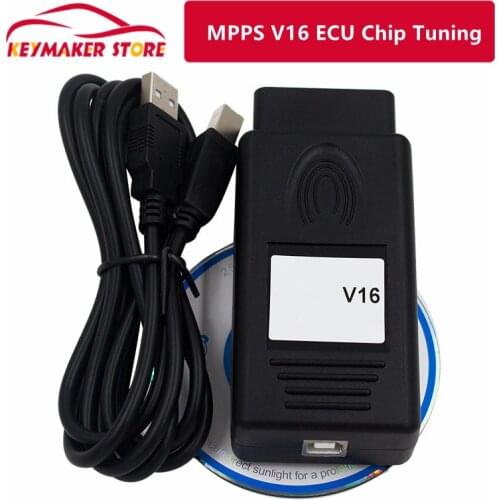 New MPPS V16 ECU Chip Tuning Automobile Fault Detection Line Diagnosis line MPPS V16.1.02 Professional Ecu Chip Tuning tool